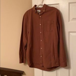 Frank and Oak Slim Fit Oxford Button Down